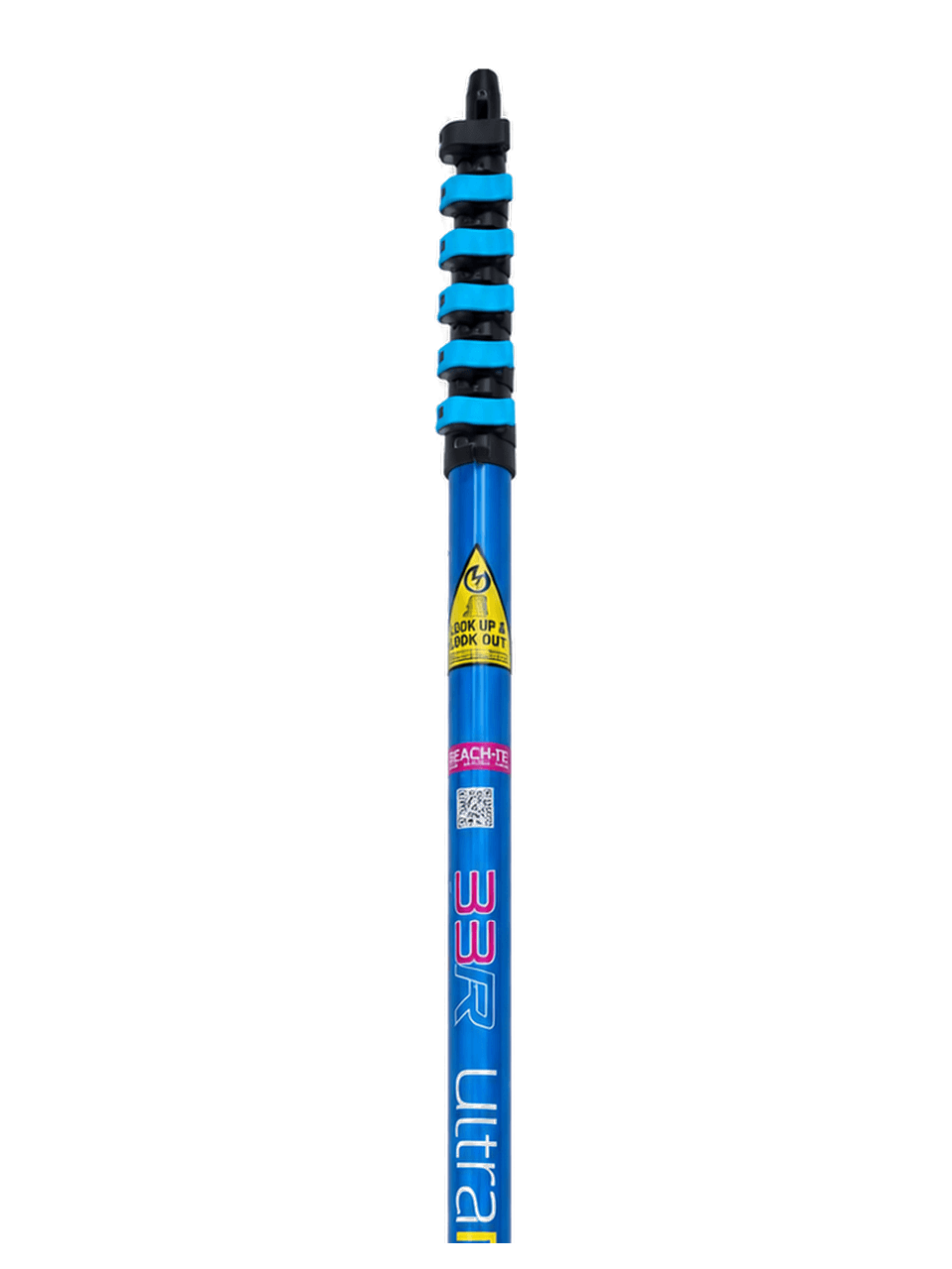 An UltraReach 33R Anti-Spin pole with the new-style clamps. The Compact looks the same and packs down shorter.