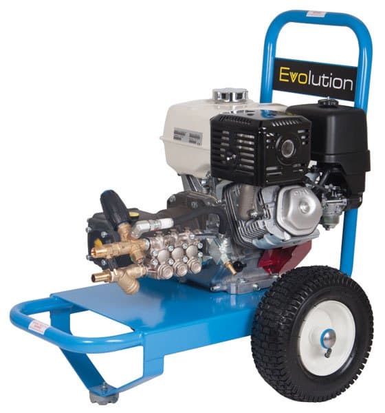 The Evolution 1 20200 Petrol Pressure Washer.