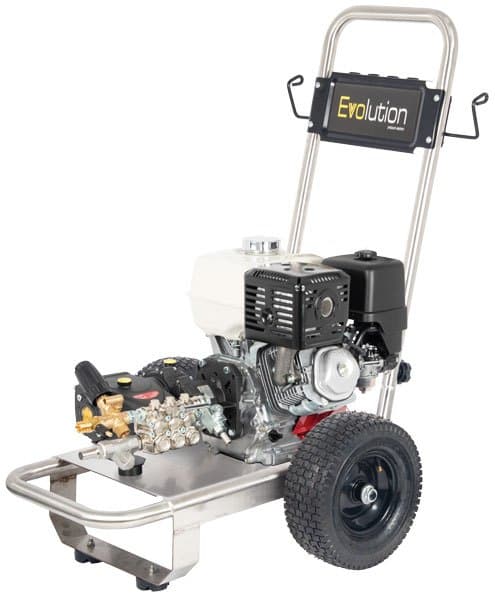 The Evolution 2SS 15250 Petrol Pressure Washer.