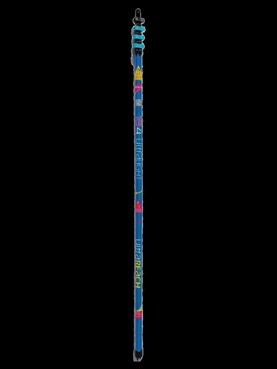 Ultra Light S 18ft 4-Section Non-Anti-Spin Pole, collapsed.