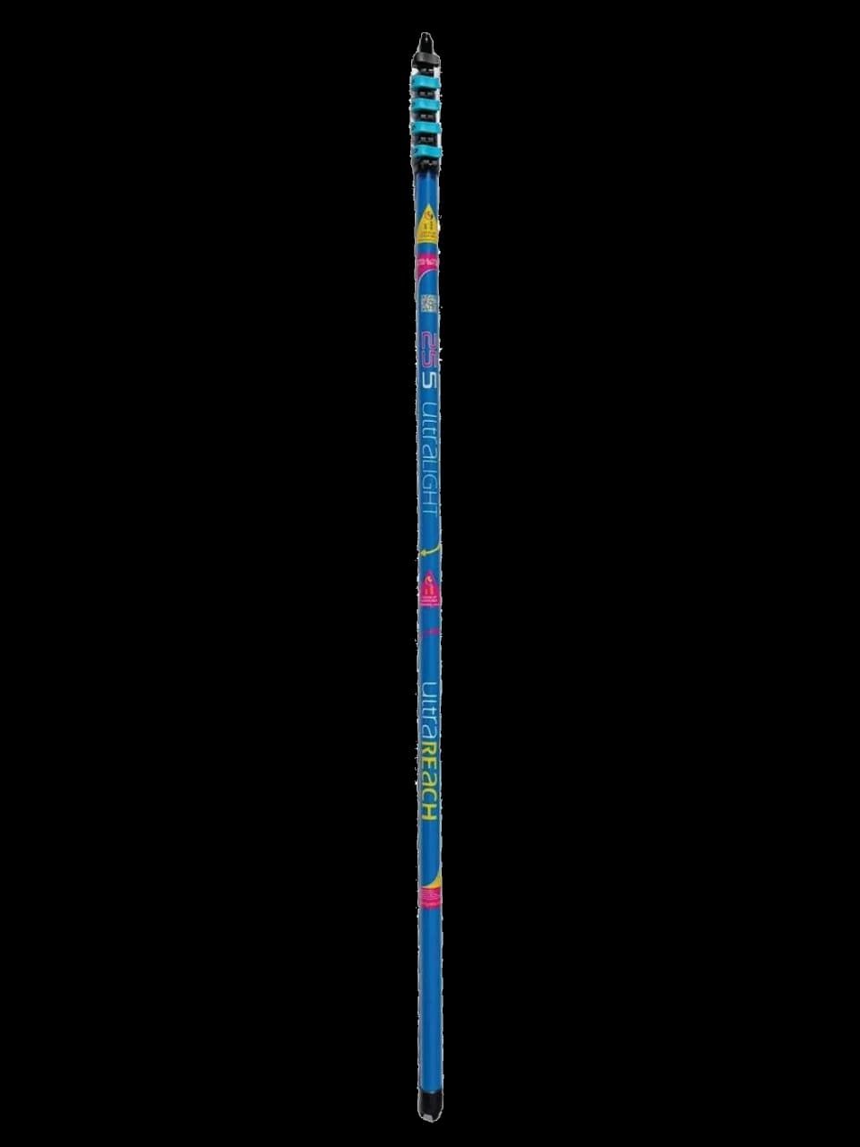 Ultra Light S 25ft 5-Section Non-Anti-Spin Pole, collapsed.