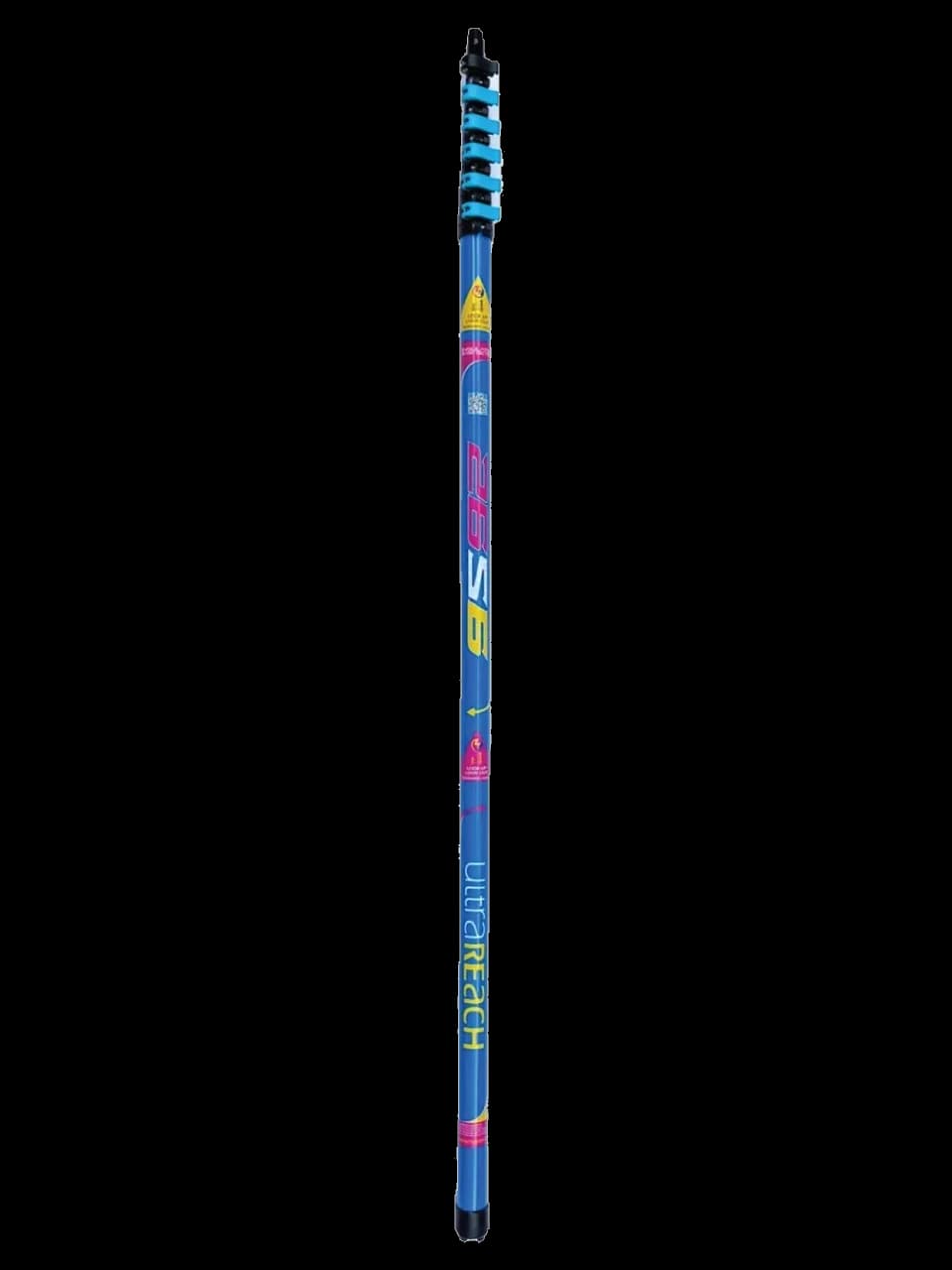 UltraReach 26S Non-Anti-Spin 6-Section Compact 26ft Pole, collapsed.