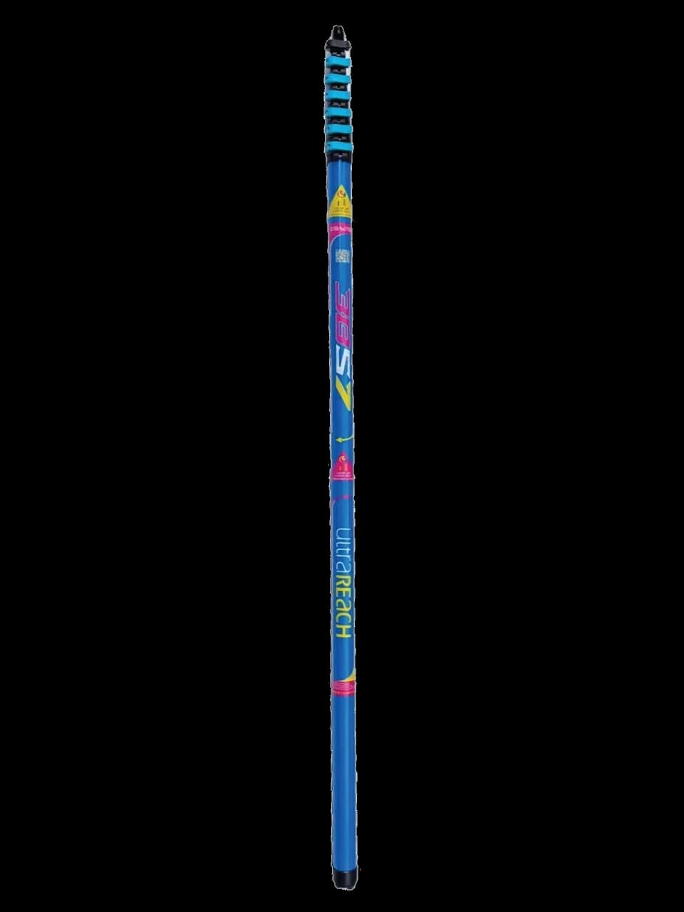 UltraReach 38S Non-Anti-Spin 7-Section 38ft Pole, collapsed.