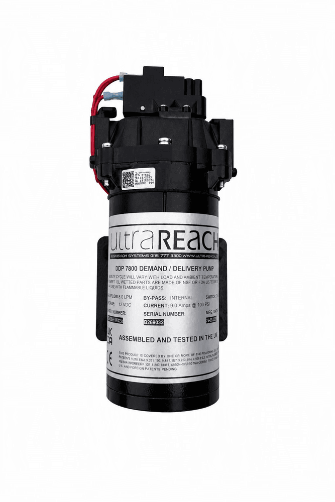 An UltraReach 12v demand delivery pump.